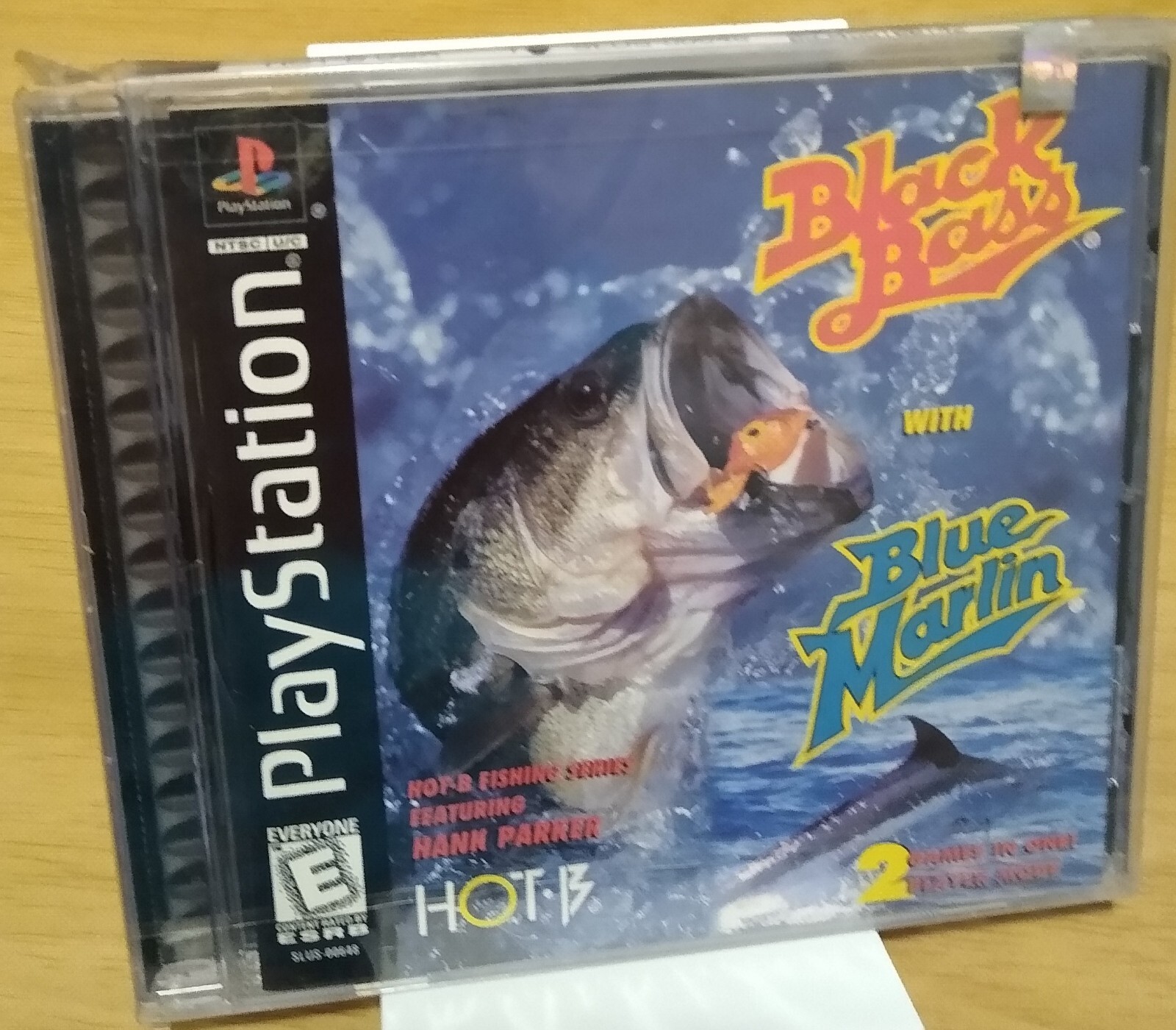 Black Bass with Blue Marlin (PlayStation PS1) Brand New