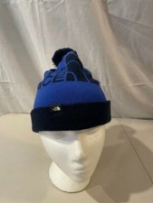 The North Face Youth Ski Tuke Beanie Hat One Size Unisex NWT TNFBLU/MNTGBLU