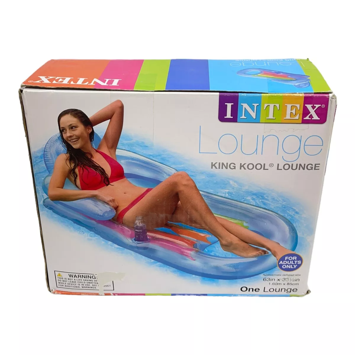 Intex lounge sales king kool