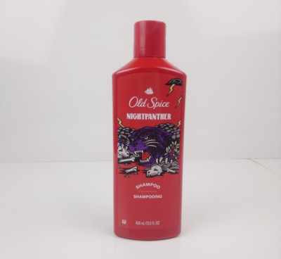 NEW Old Spice Night Panther Shampoo 400ML Discontinued