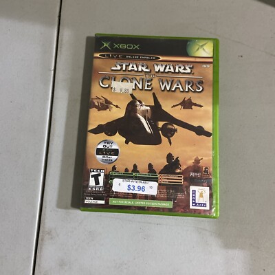 Xbox Star Wars The Clone Wars Game