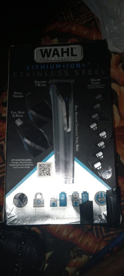 Kit de recortadora de acero inoxidable Wahl (3023972) Foto 2 de 2