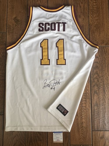 Maglietta firmata NCAA Hardwood Legends Arizona Sun Devils Byron Scott XXL cucita - Foto 2 di 9