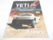 Axial Yeti JR. Score Trophy 4WD Instruction Manual 1/18 Scale Electric Buggy
