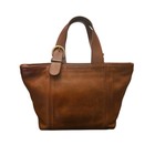 Coach Vintage Waverly Handbag Brown Leather Satchel