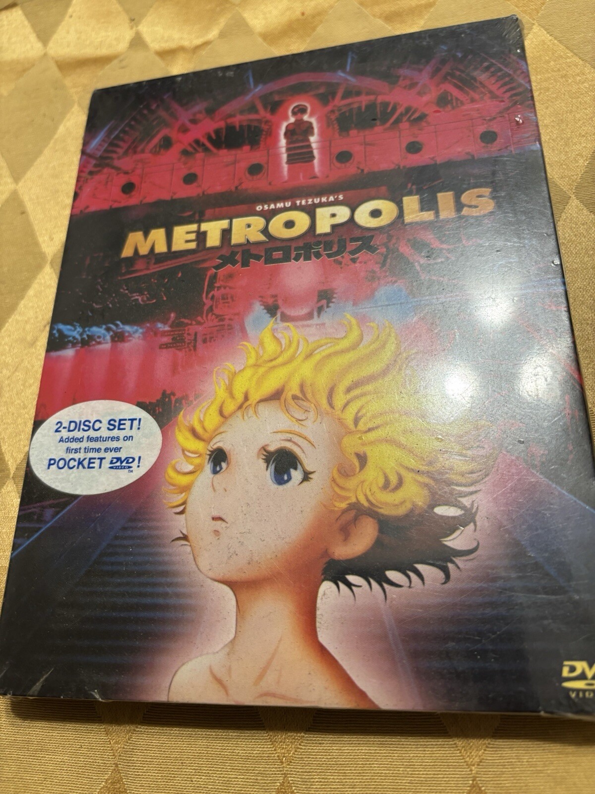 Metropolis (DVD, 2002, 2-Disc Set, plus pocket DVD), NEW/SEALED ...