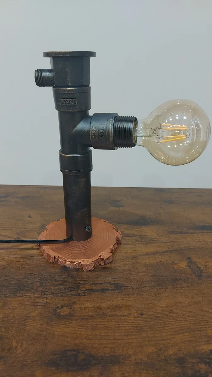 lámpara estilo steampunk