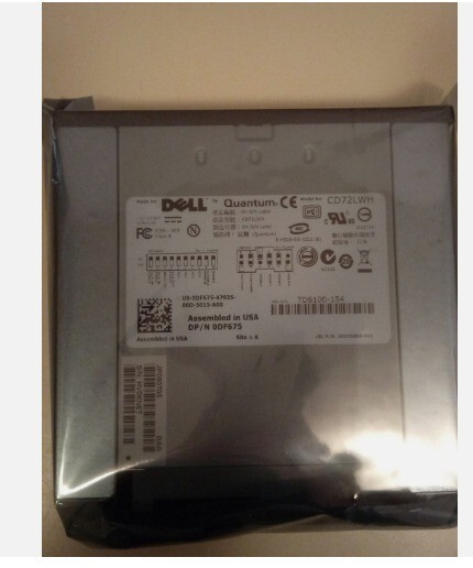 Dell Quantum T3940 SCSI DAT 72 TAPE DRIVE TD6100-154 CD72LWH GF482