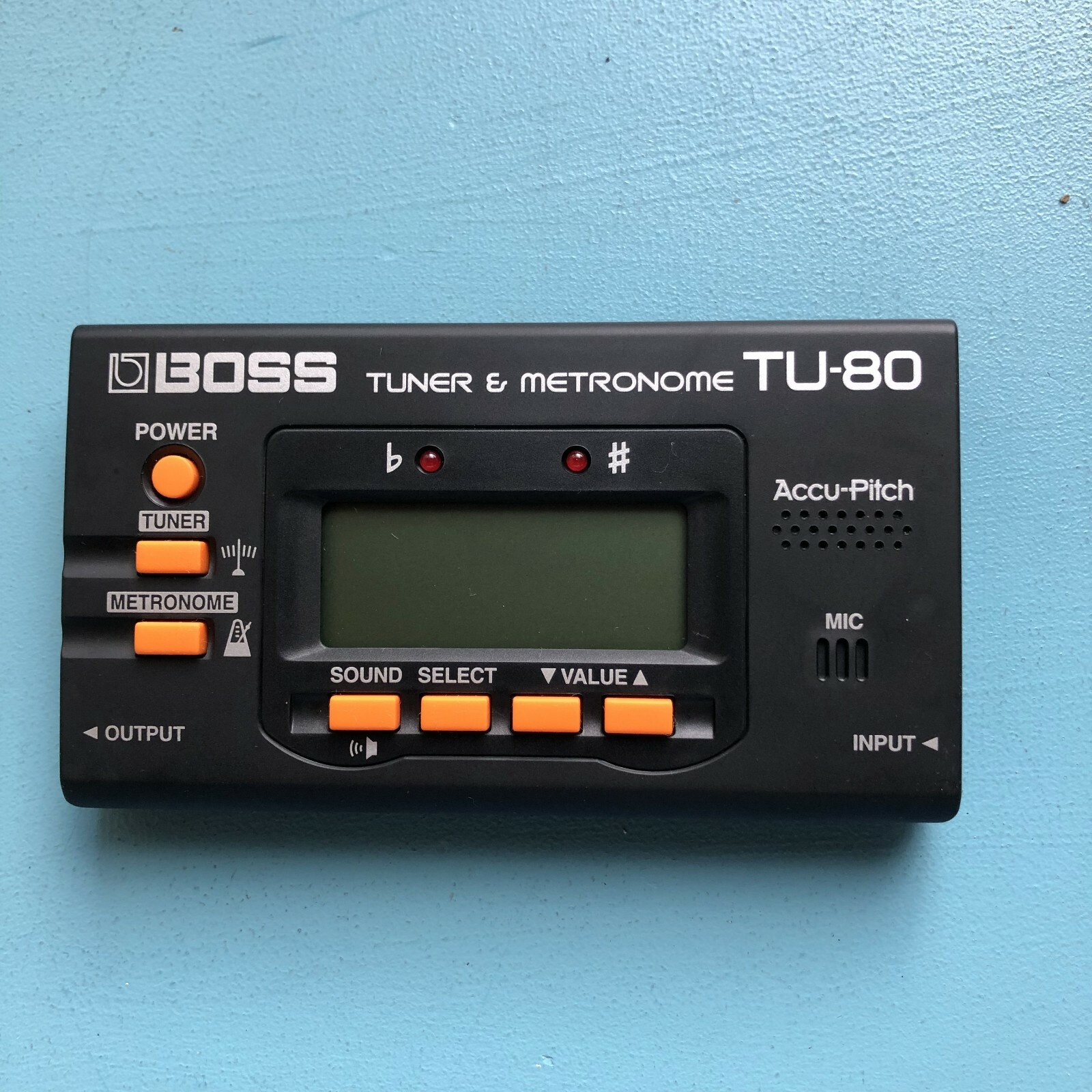 BOSS TU80 Guitar Tuner and Metronome FREE SHIPPING from JAPAN