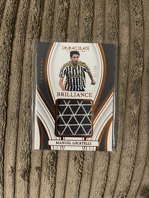 2023-24 Panini Immaculate Manuel Locatelli Juventus Patch Card /99