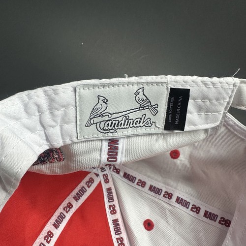 St. Louis Cardinals #28 Arenado Nathan's Hot Dogs Hat Cap Game Day - Picture 7 of 7