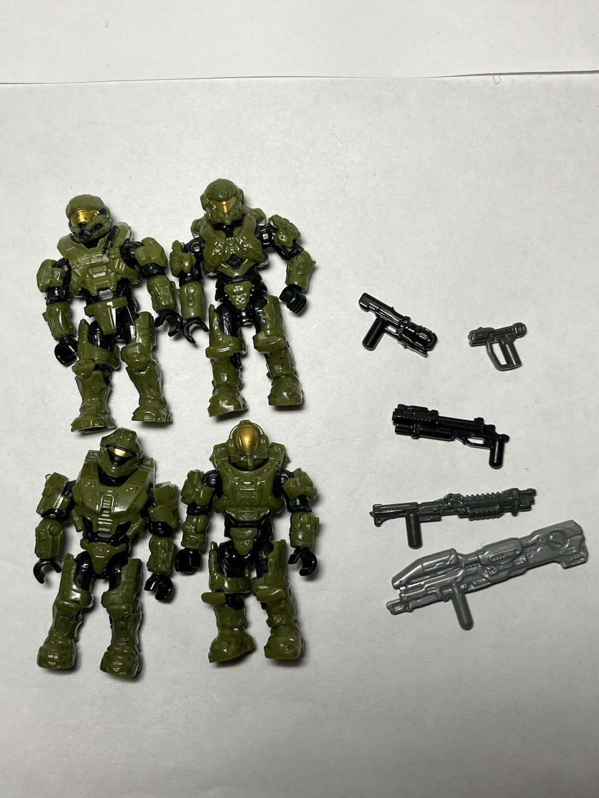 Halo Mega Construx Spartan Hazop Recon Copperhead Orbital Green Lot