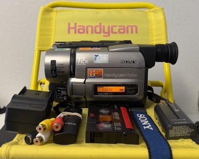 Sony Handycam CCD-TRV85 NTSC Hi8 Camcorder w/Nightshot + USB TESTED WORKING   2