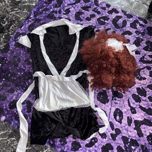 Costume cosplay magenta vintage 2001 Rocky Horror Picture Show taglia piccola 8/10