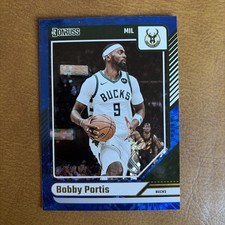2024-25 Panini Donruss International Blue Fireworks /85 Bobby Portis #160