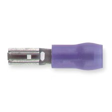 Sta-Kon Rb14-110F Female Disconnect, Blue, 16 To 14Awg, Pk100