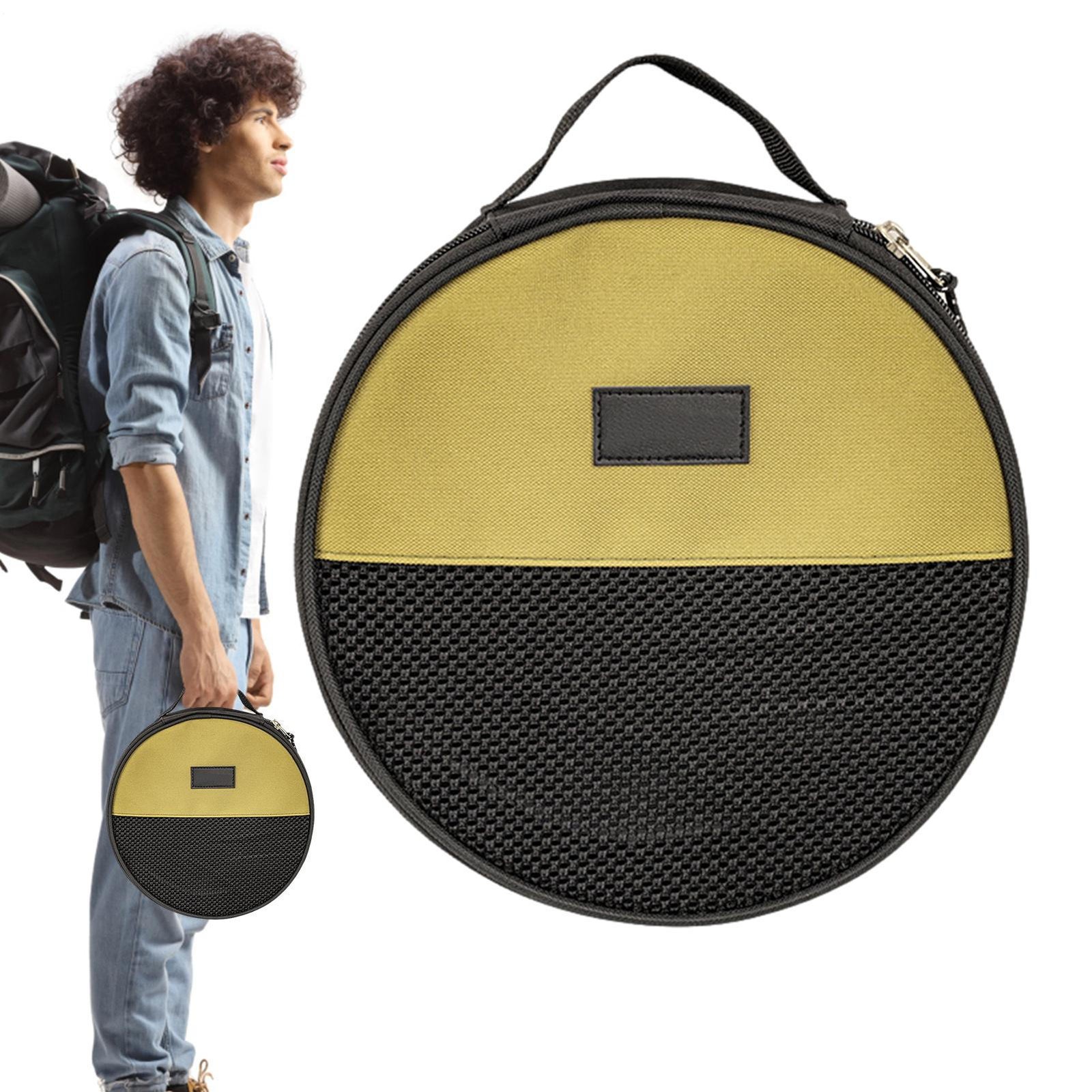 Outdoor Dinner Plate Bowl Set Camping Gear Portable Storage bag No cutlery 