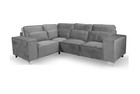 Sloane Luxury Left Hand Corner Sofa Grey 4 Seater Ex Display Sofa Ref 2651