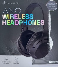 ANC Wireless Headphone Over-Ear Active Noise Cancelling BLUETOOTH 18 HOURS SALE