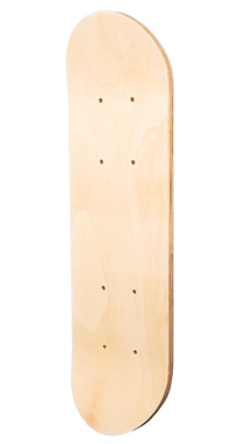 Durable Double-Sided Blank Skateboard Deck for Kids Painting Crafts Decor