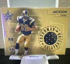 Leaf Rookies & Stars Freshman Orientation Steven Jackson Rams Rookie FO-14 /500