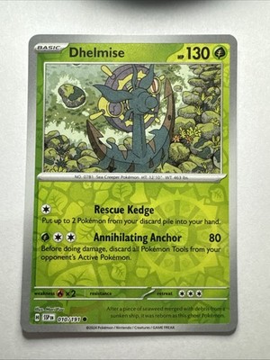 Dhelmise 010/191 Sv08: Surging Sparks Reverse Holo