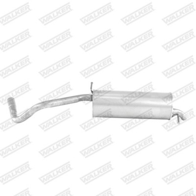 Endschalldämpfer Nachschalldämpfer WALKER 71100 für SEAT SKODA POLO IBIZA VW 6Y5