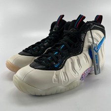 Nike Little Posite Pro GS 3D White Blue Red 644792-102 Kids Shoes 5.5Y
