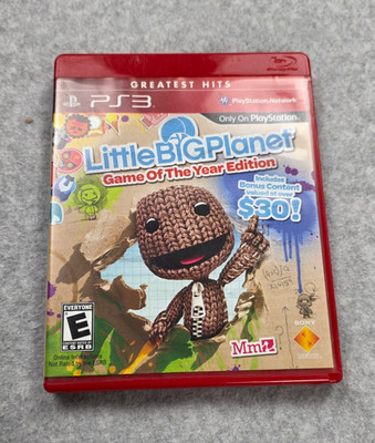 Little Big Planet Game of the Year Edition PS3 PlayStation 3 CIB Complete