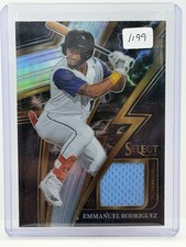 Emmanuel Rodriguez 2023 Panini Select Sparks Jersey #/199