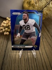 2024 Panini Prizm Football #358 Jordan Jefferson RC  Retail Blue SSP Jaguars!