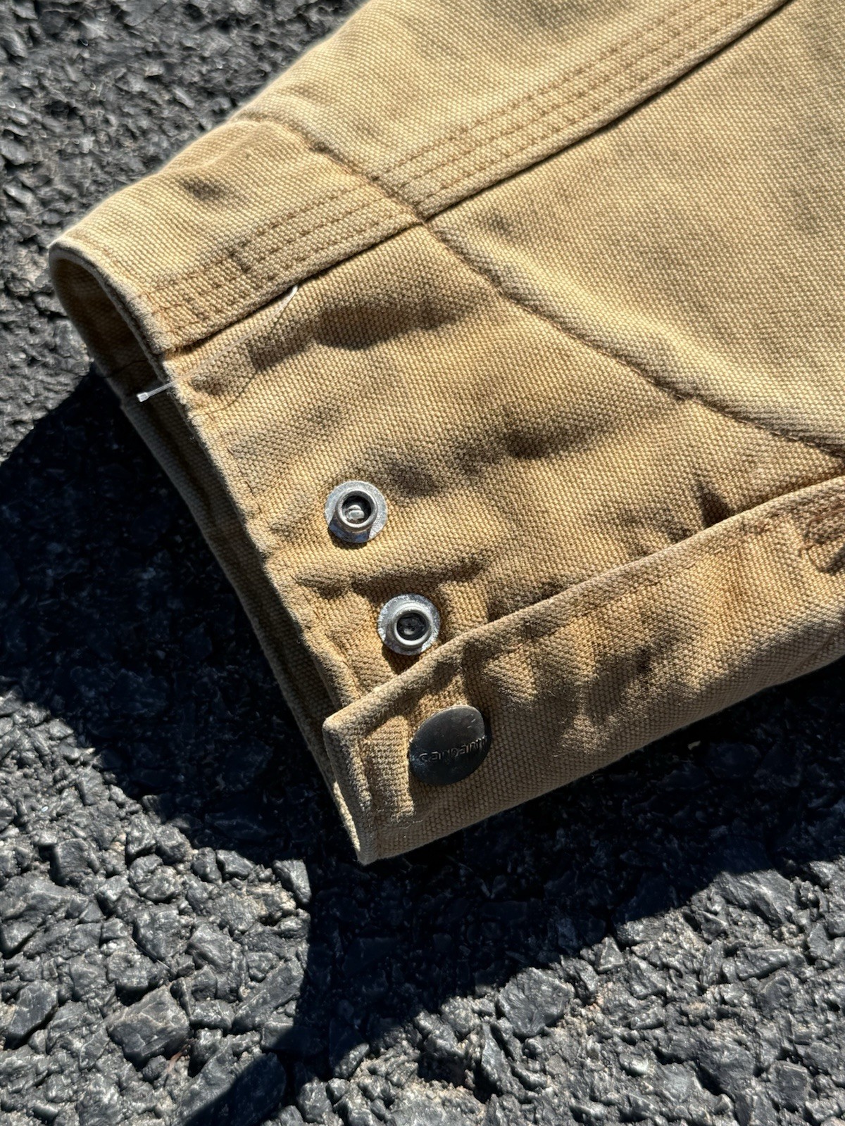 Vintage Carhartt Interstellar Brown Detroit Jacket RNJ001 BRN Men's XL Regular thumbnail 13