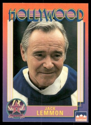 Jack Lemmon 1991 Hollywood Star Card #2 (NM)