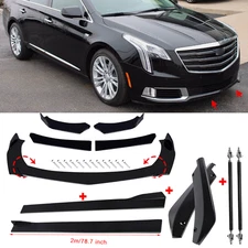 Front Bumper Lip Spoiler Splitter Car Body Rear For CADILLAC XTS