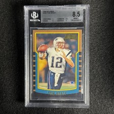 2000 Bowman Tom Brady RC #236 BGS 8.5 Rookie Patriots GOAT Surface 9 Centering 9