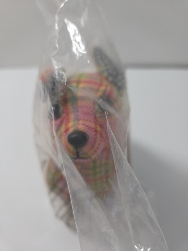 Pink Plaidberry CHIHUAHUA Wristlet Purse FUZZY NATION Y2k 90’s Sealed - Picture 9 of 9