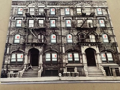 Led Zeppelin Physical Graffiti LP Record 1st Issue Swan Song 1975 w/ All Inserts