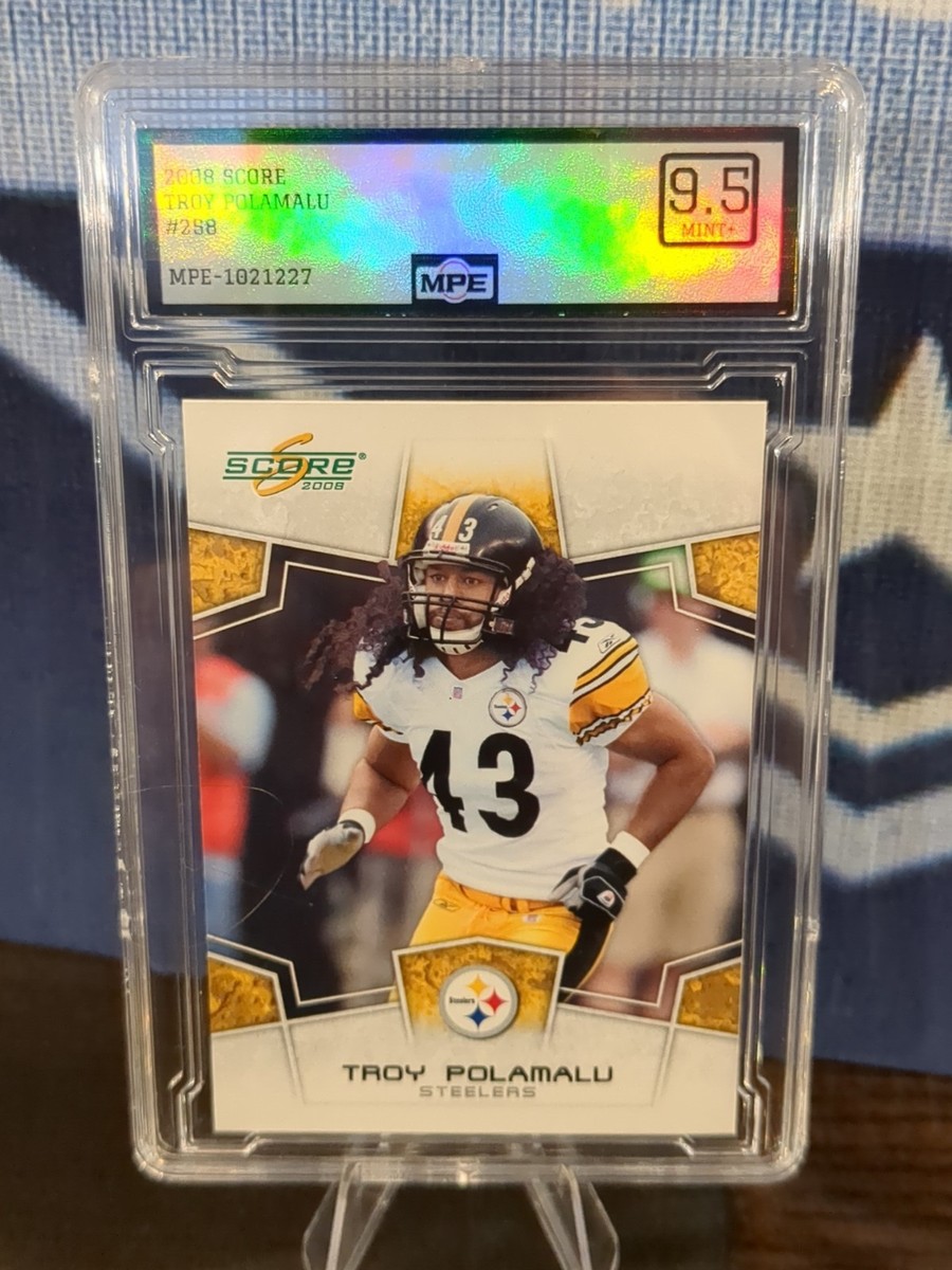2008 Score - Troy Polamalu #258 for sale online | eBay
