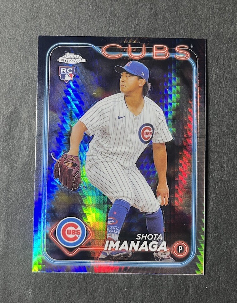 2024 Topps Chrome - Shota Imanaga #121 Prism Refractor (RC)