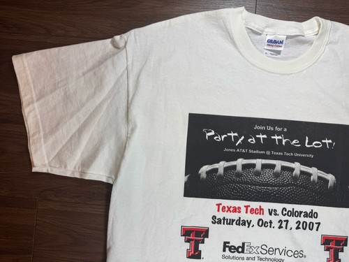 Camiseta de juego de fútbol americano Texas Tech vs. Colorado 2007 - talla X-grande - Imagen 12 de 15