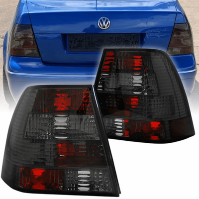 Halogen Rückleuchten Set in Smoke für VW Bora Limousine 1998 2005