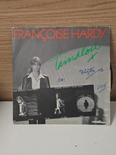 Vinyl 45 Runden Retro Françoise Hardy alte Schallplatte Sammlung französisches Lied