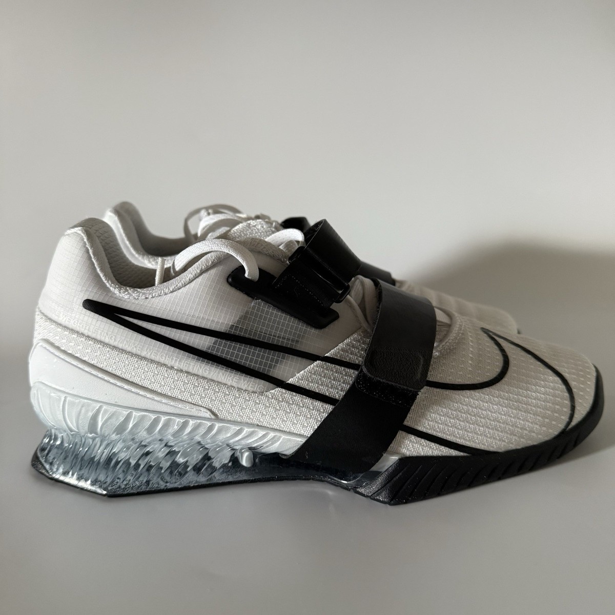 Size 3 - Nike Romaleos 4 White Black for sale online | eBay