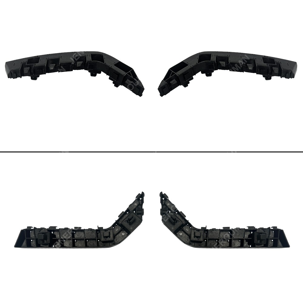 14Pcs Grille Kit Front Brackets For 16-19 Honda Civic Radiator Cover Fog Lights