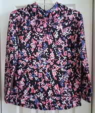 UNDER ARMOUR Girl's Performance Fleece Confetti Printed Hoodie sz L youth LG 