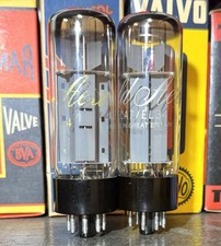 MULLARD EL34 XF4 Blackburn GT. Britain Tubes TV7 Test 51/52 min 30 40/40ma