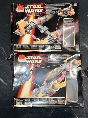Star Wars Hasbro Podracer Kartons   Sebulba & Anakin, leer, Sammler
