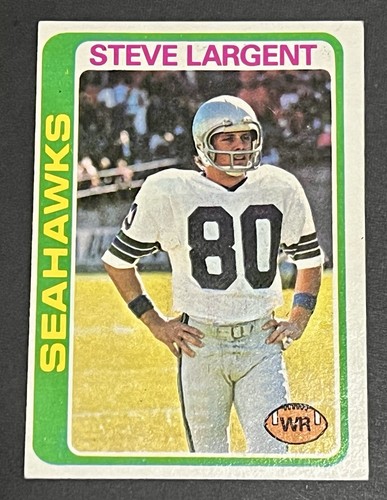 Steve Largent #443 1978 Topps card