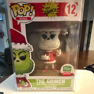 Funko Pop! Books The Grinch #12 Limited Edition Vinyl Figure Original Unopened