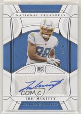 2021 Panini National Treasures Rookie Signatures /49 Tre' McKitty #152 Auto s3g